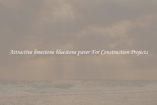 Attractive limestone bluestone paver For Construction Projects