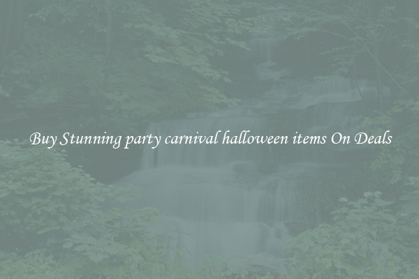 Buy Stunning party carnival halloween items On Deals