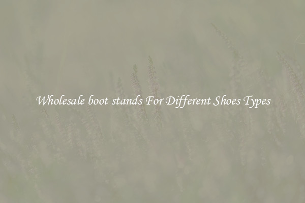 Wholesale boot stands For Different Shoes Types