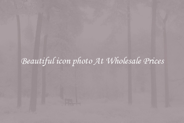 Beautiful icon photo At Wholesale Prices