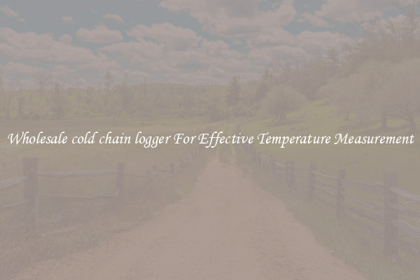 Wholesale cold chain logger For Effective Temperature Measurement